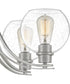 Pruitt 5-light Chandelier Brushed Nickel
