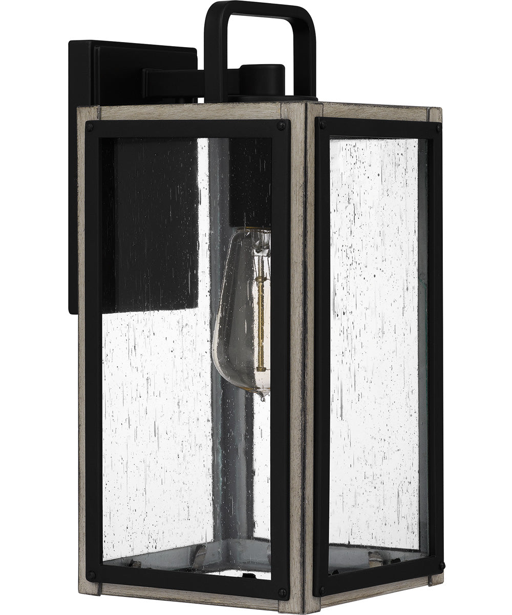 Bramshaw Medium 1-light Outdoor Wall Light  Coastal Armour Aluminum Matte Black