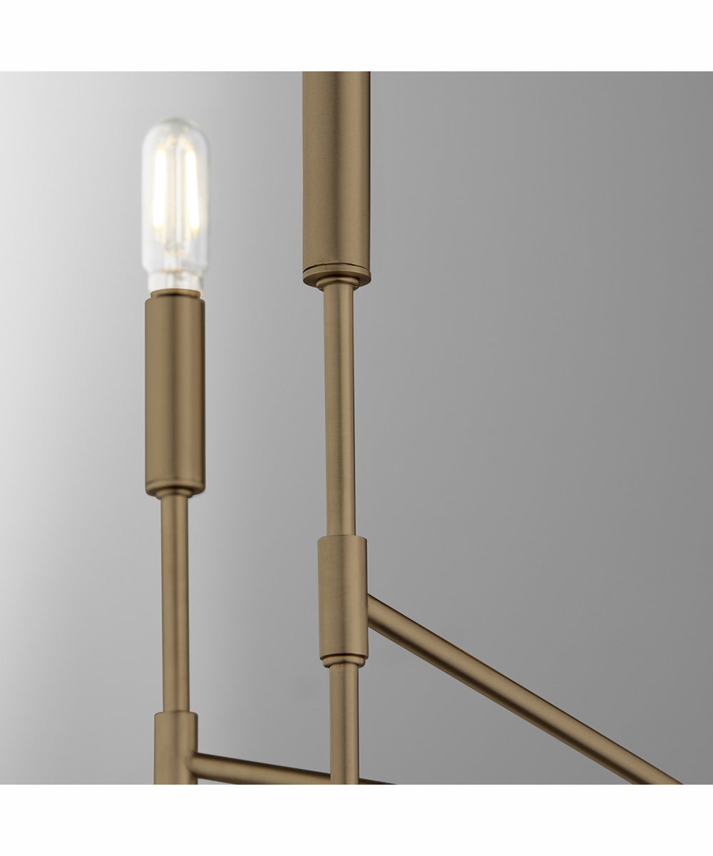 Hamilton 5-light Chandelier Dark Brass