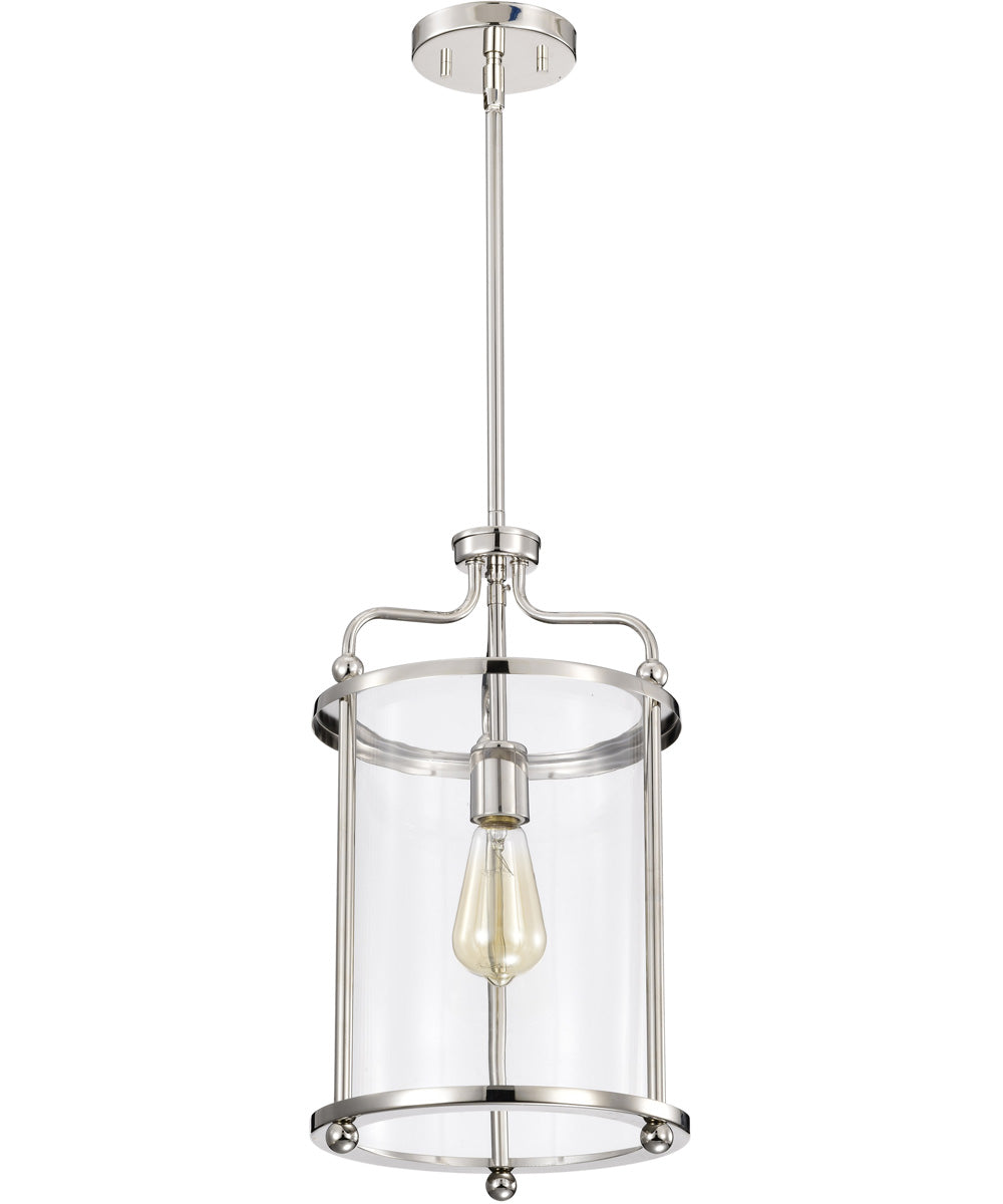 Yorktown 1-Light Pendant Polished Nickel
