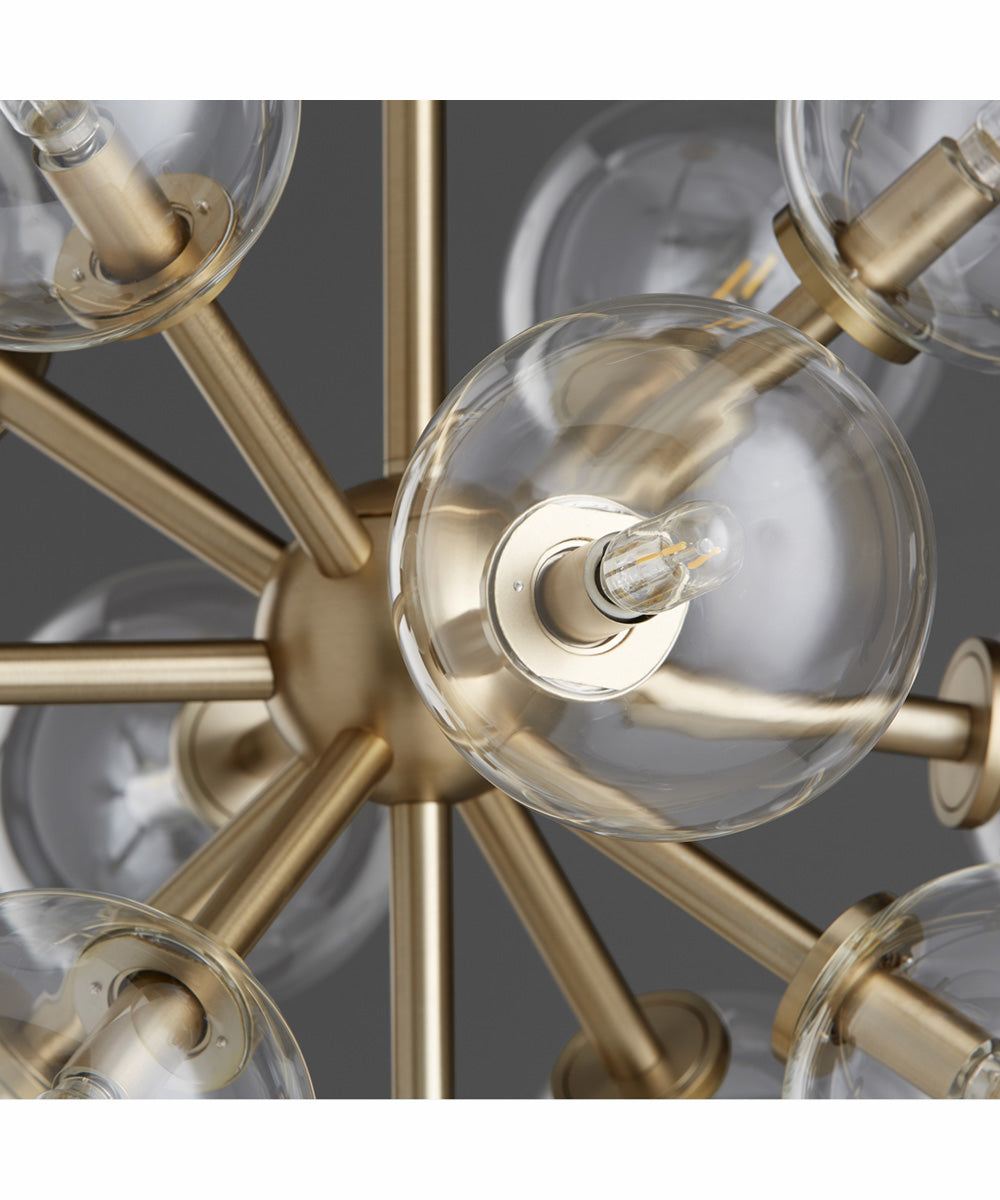 Rovi 13-light Pendant Aged Brass