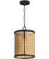 Cane 1-Light Pendant Black