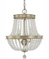 Handley 3-Light Chandelier Iron and Gold