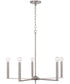 Portman 5-Light Chandelier Brushed Nickel