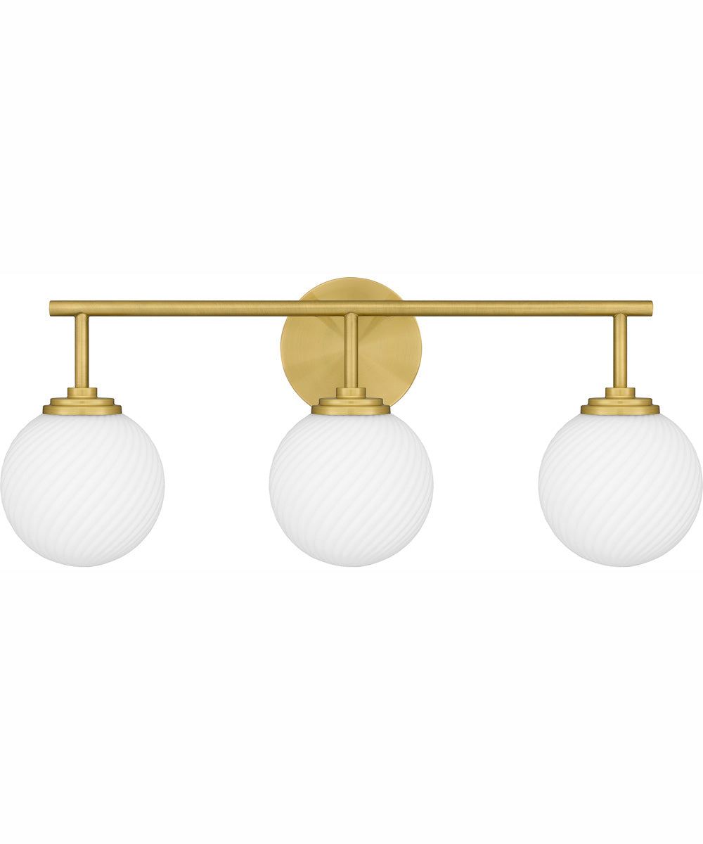 Eloise Large 3-light Bath Light Aged Brass
