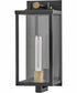 Catalina 1-Light Medium Wall Mount Lantern in Black