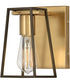 Filmore 1-Light Single Light Vanity in Heritage Brass