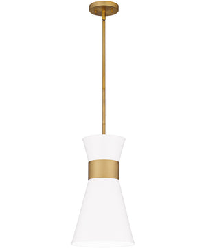 Fremont Small 1-light Mini Pendant Aged Brass