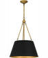 Quoizel Pendant Large 4-light Pendant Matte Black