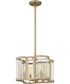 Quoizel Pendant Large 4-light Pendant Bronze Gold
