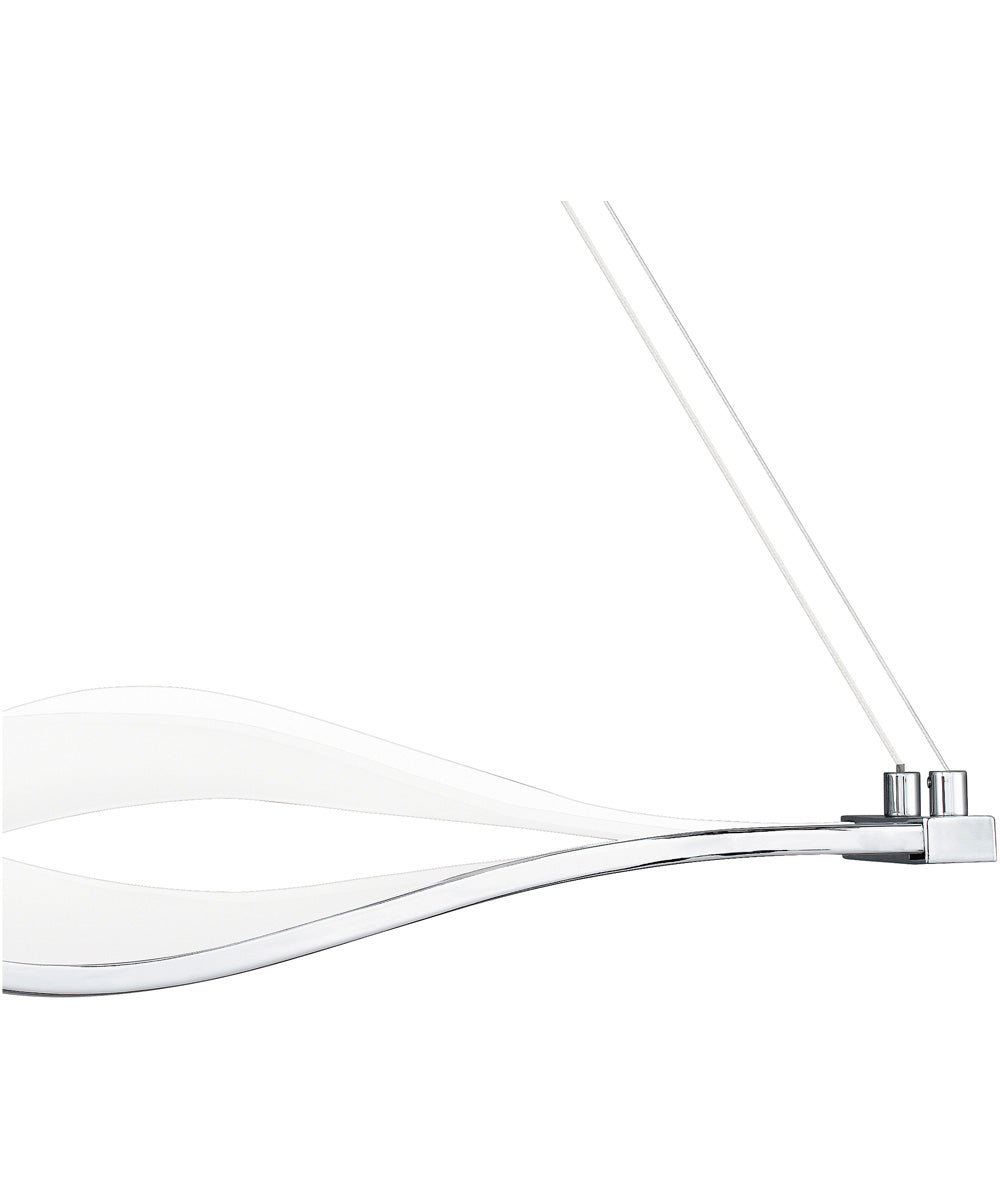 Saratoga  Island Light Polished Chrome