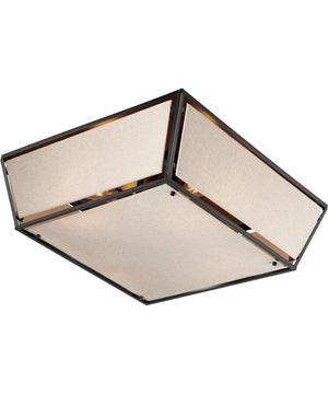 Montauk 4-Light Flush Mount Black