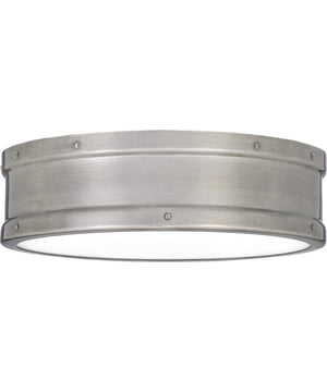 Ahoy  Flush Mount Antique Polished Nickel