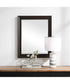Wythe Burnished Wood Mirror