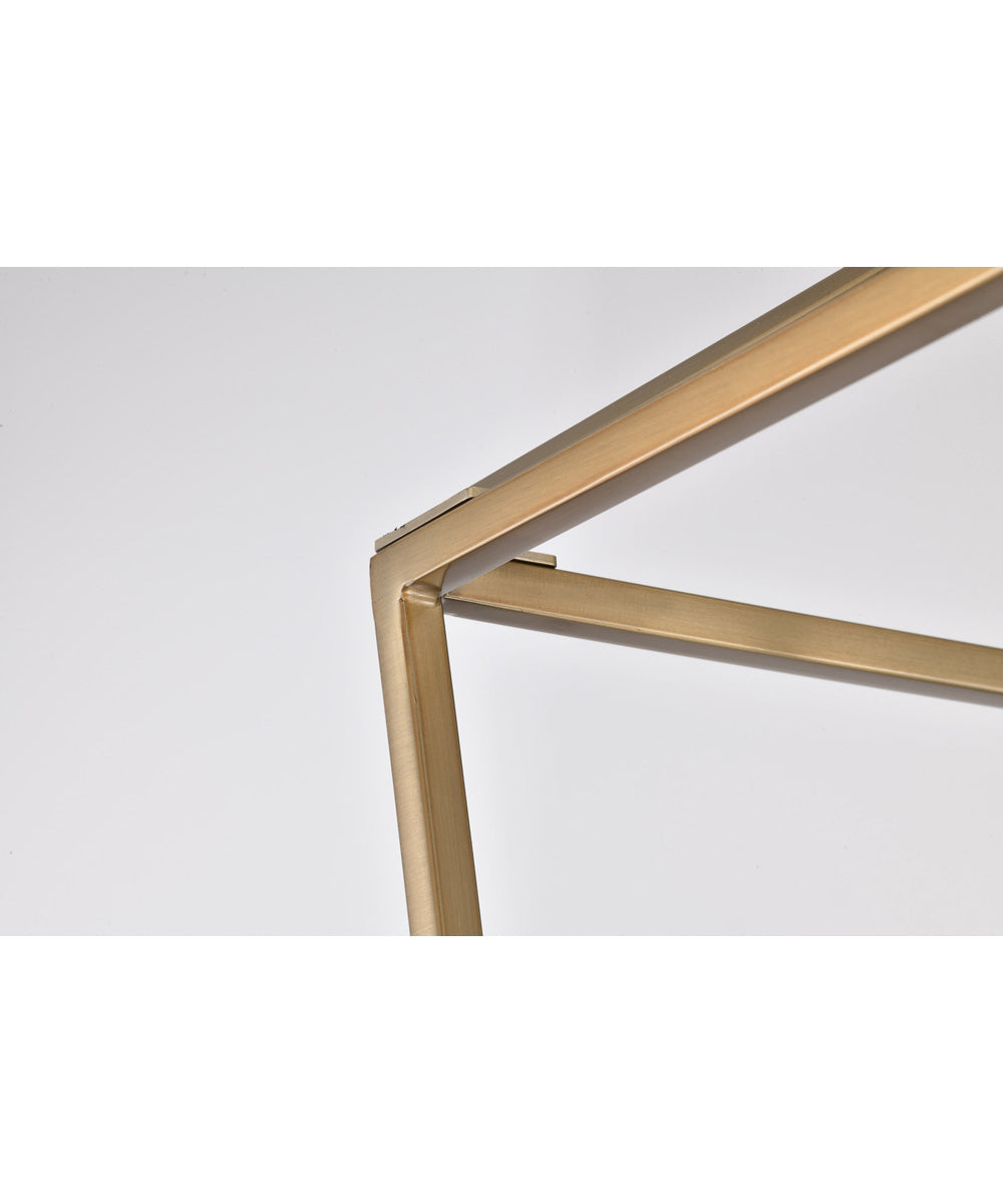 Emma 4-Light Pendant Burnished Brass