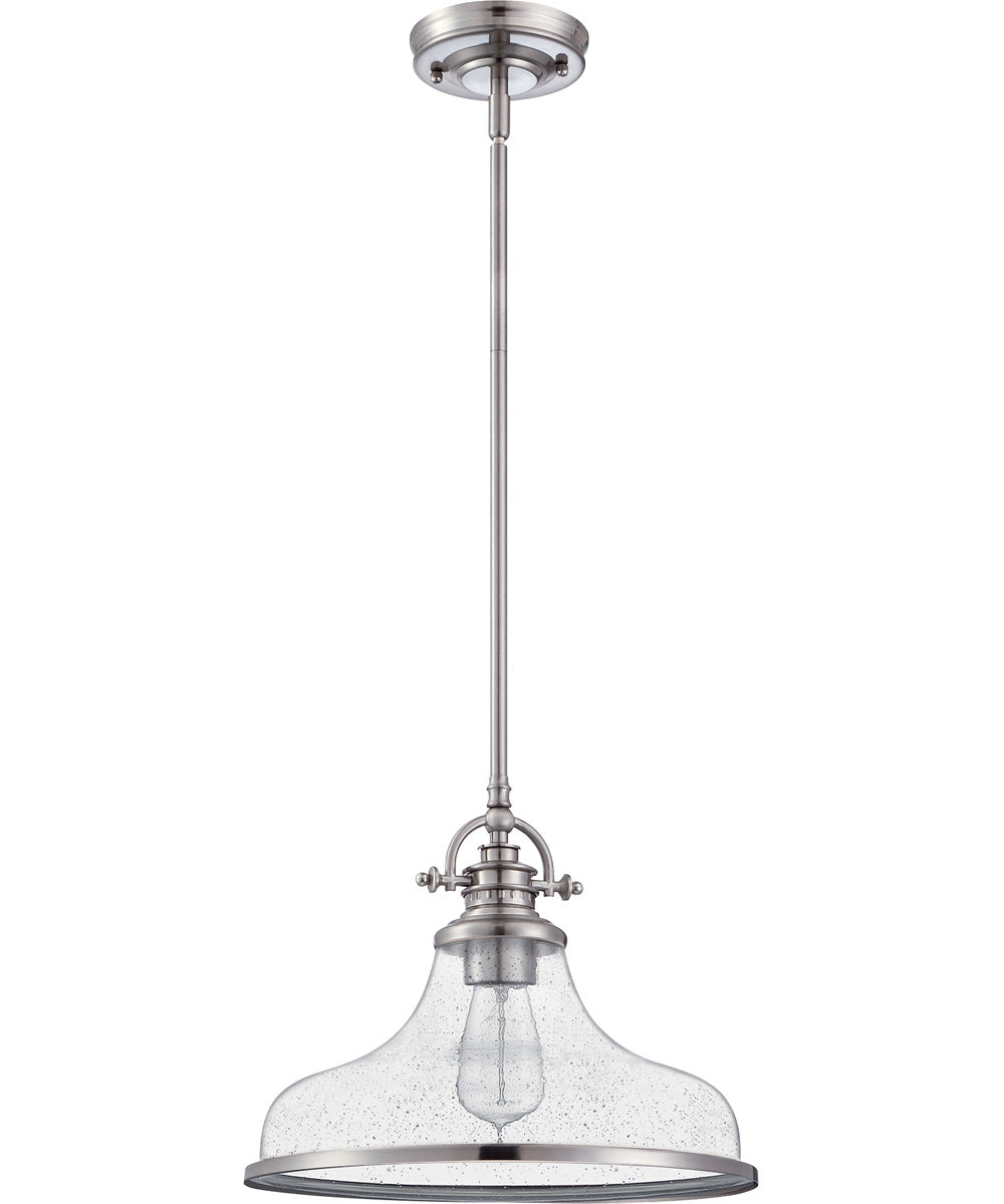 Grant 1-light Pendant Brushed Nickel