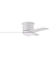 44" Cole II 1-Light Ceiling Fan White