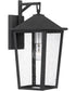 Stoneleigh Medium 1-light Outdoor Wall Light  Coastal Armour Aluminum Mottled Black