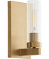 Kilbey 1-light Bath Vanity Light Aged Brass