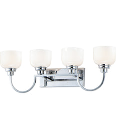 31"W Swale 4-Light Bath Vanity Polished Chrome