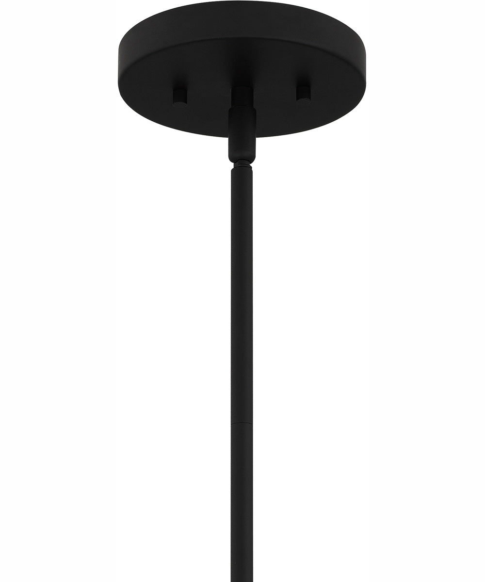 Quoizel Pendant Large 3-light Pendant Matte Black