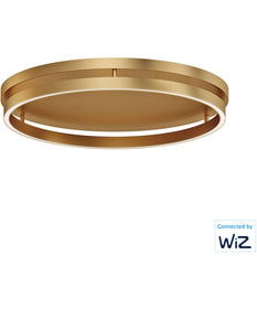 Groove LED Flush Mount WiZ Gold