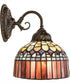 8" Wide Tiffany Candice Wall Sconce