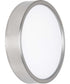 Portal 1-Light 13" LED Flush Mount Brushed Nickel