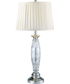 Powis 24% Lead Crystal Table Lamp