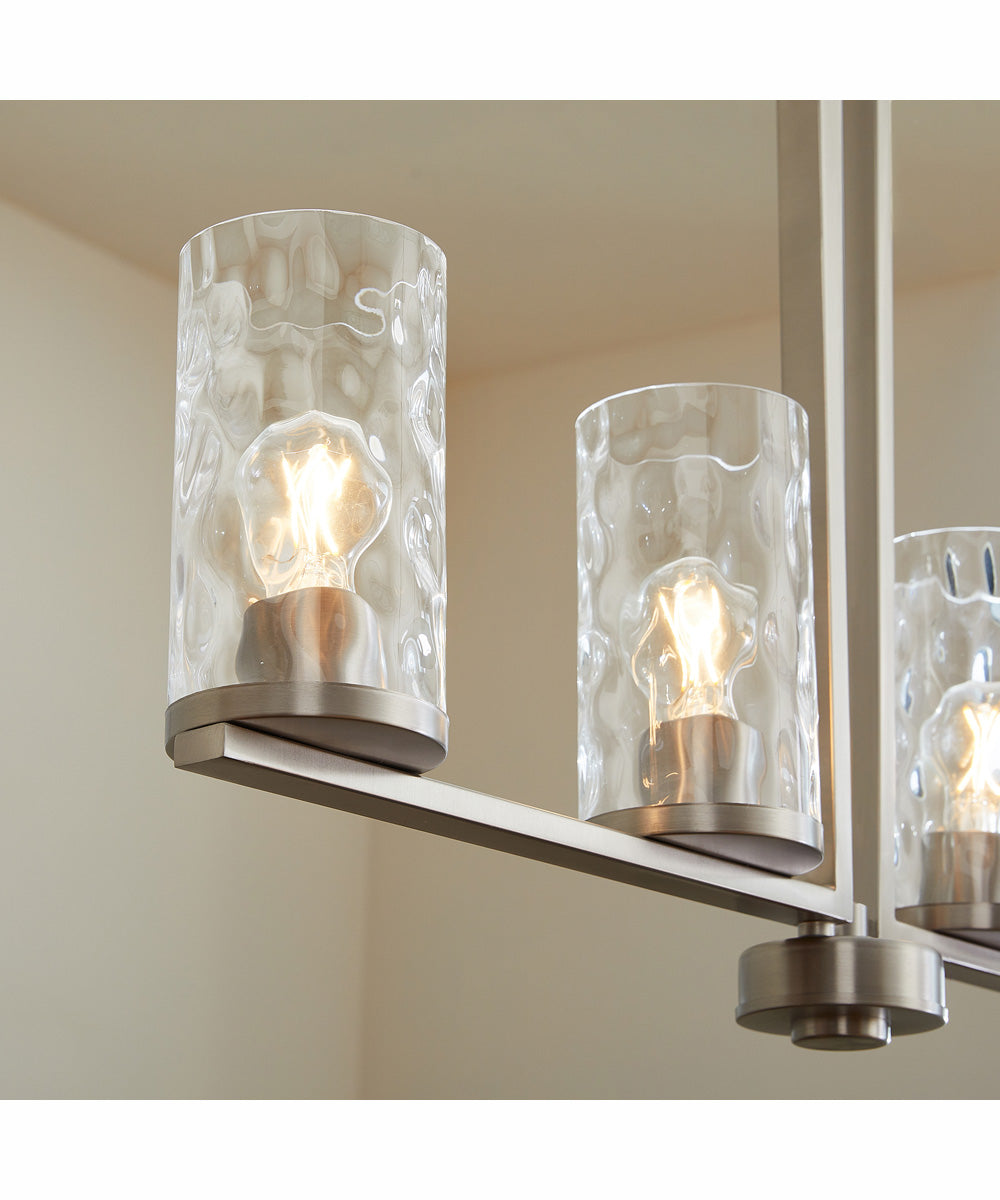 Steinway 4-light Chandelier Satin Nickel