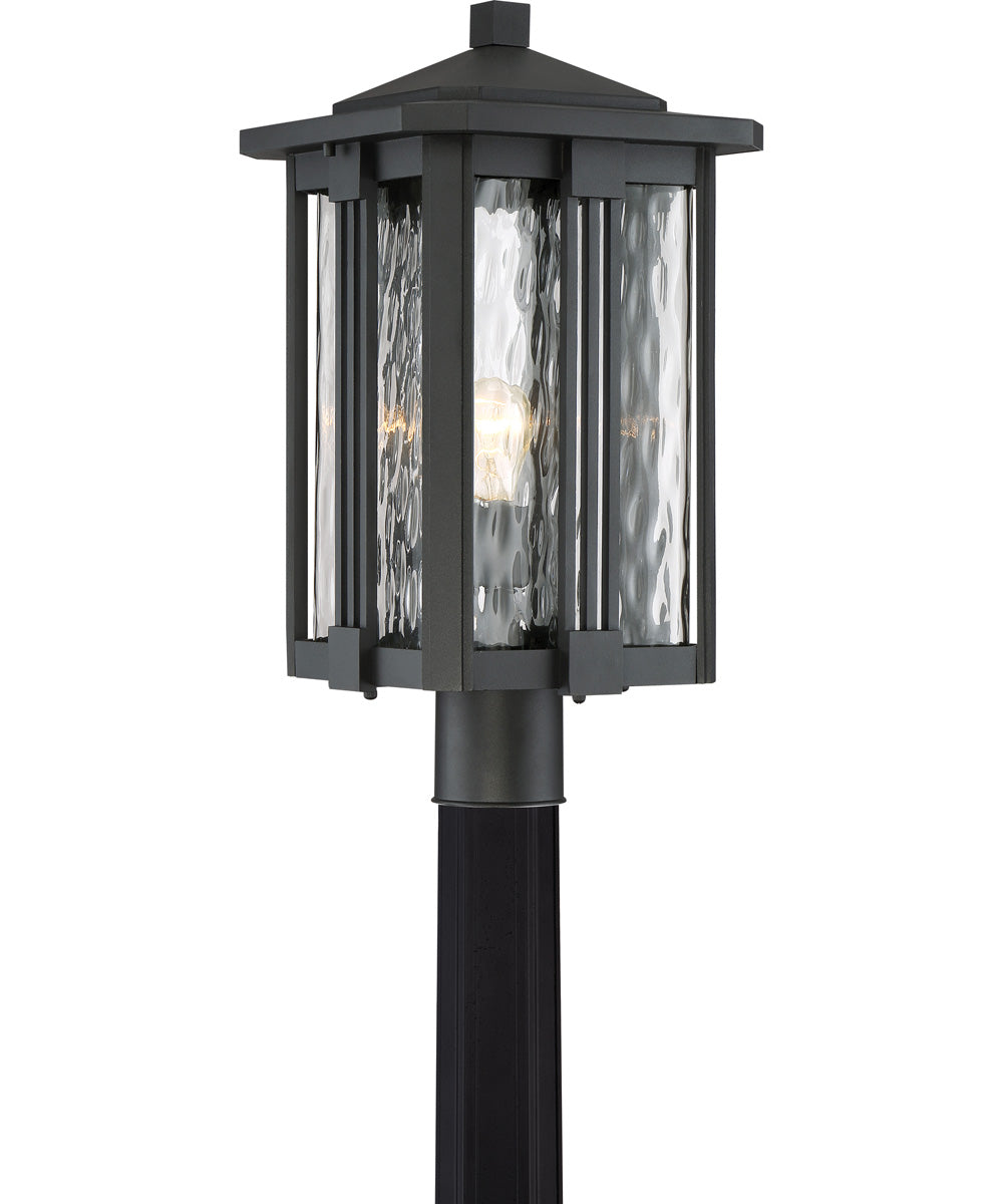 Everglade Large 1-light Outdoor Post Light Earth Black