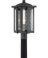 Everglade Large 1-light Outdoor Post Light Earth Black