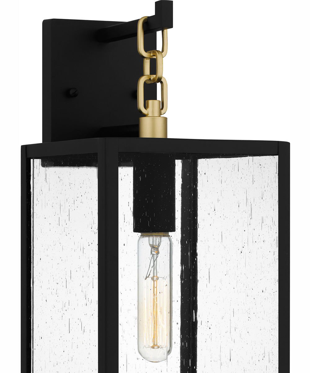 Anchorage Large 1-light Outdoor Wall Light  Coastal Armour Steel Matte Black