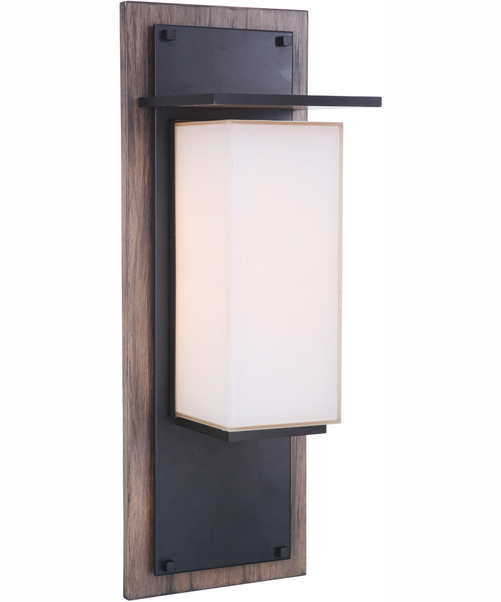 Heights 1-Light Outdoor Wall Lantern Whiskey Barrel / Midnight