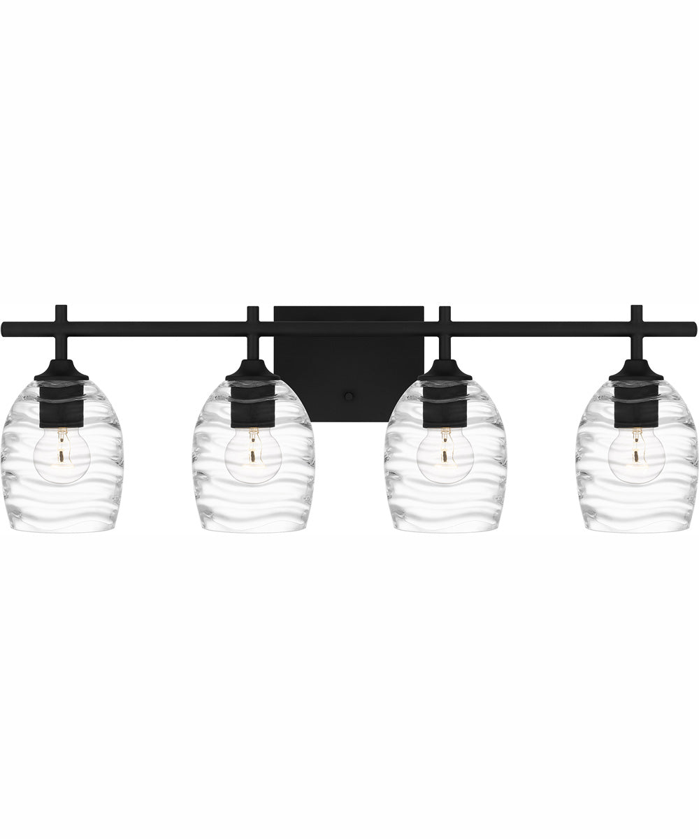 Lucy Extra Large 4-light Bath Light Matte Black