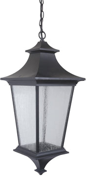 10"W Argent II 3-Light Outdoor Pendant Midnight