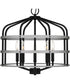 Avignon 5-light Pendant Matte Black
