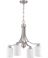 Bolden 4-Light Chandelier Brushed Polished Nickel