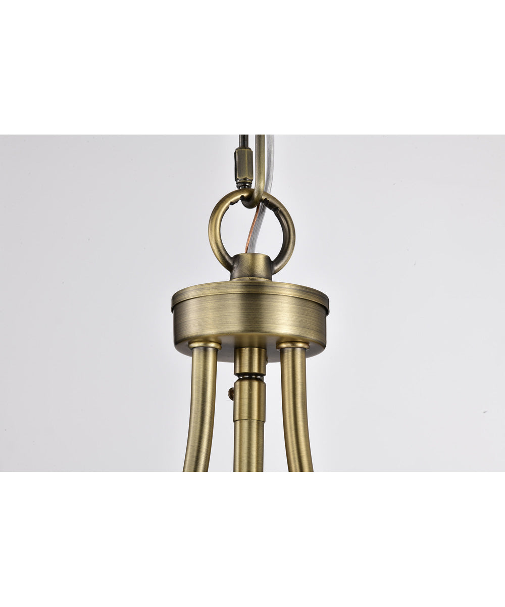Amado 1-Light Pendant Vintage Brass