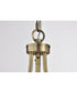Amado 1-Light Pendant Vintage Brass