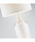Garton 1-Light 2 Pack-Table Lamp With Nite White/White Shade