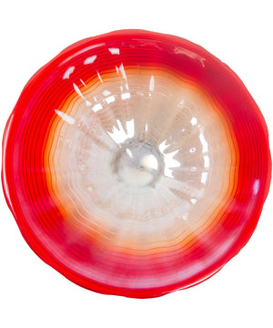 Titan 9 Inch  Hand Blown Art Glass Wall Décor