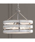 Gulliver 4-Light Coastal Pendant Light Galvanized Finish