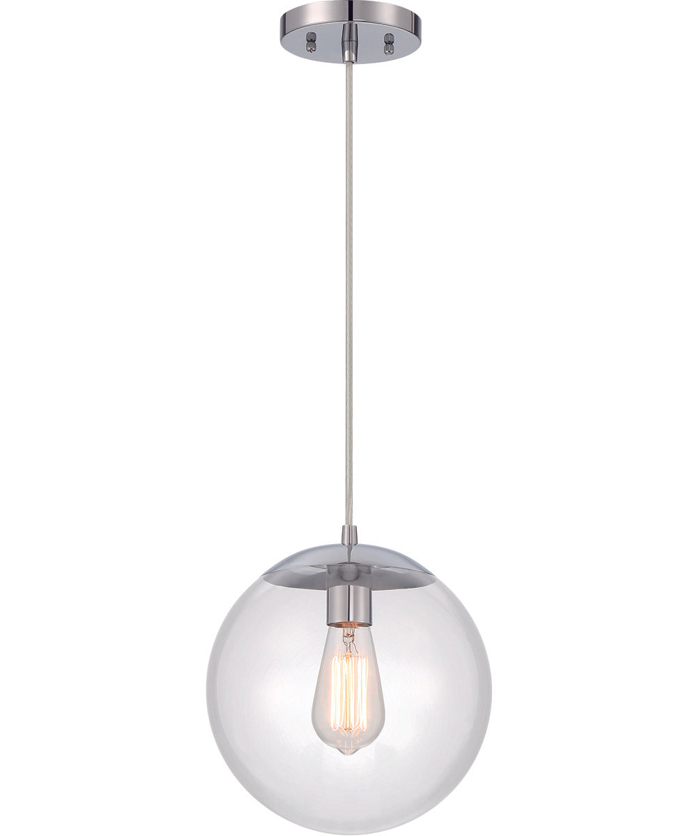 Gaze 1-Light Pendant Chrome