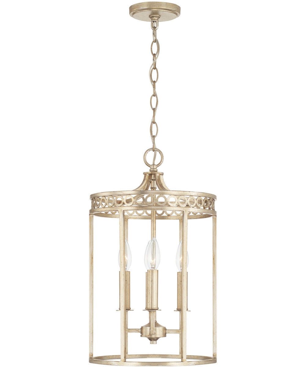 Isabella 4-Light Foyer Winter Gold
