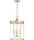 Isabella 4-Light Foyer Winter Gold