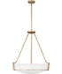 Hathaway 5-Light Large Pendant in Heritage Brass