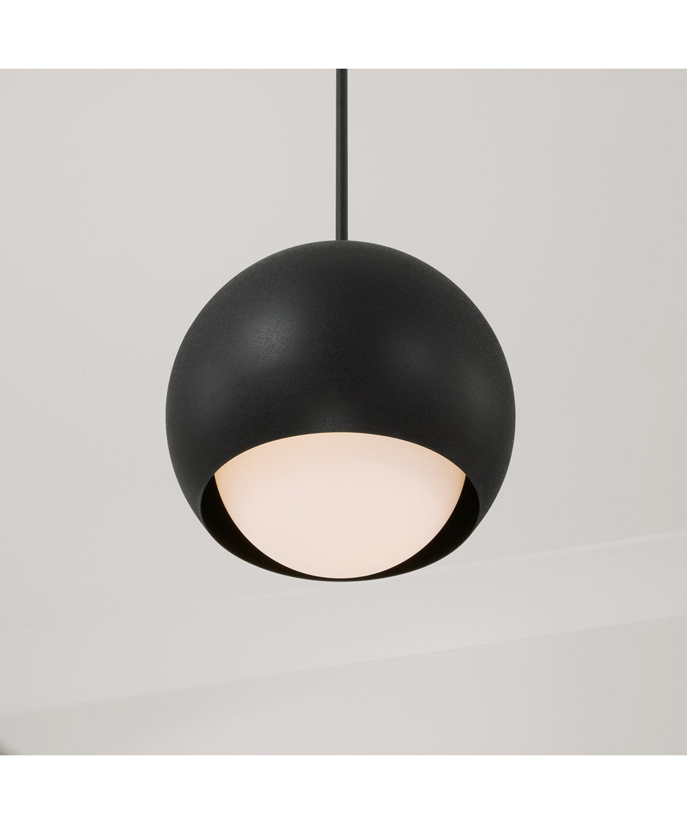 Dolby 1-Light Pendant Black Iron