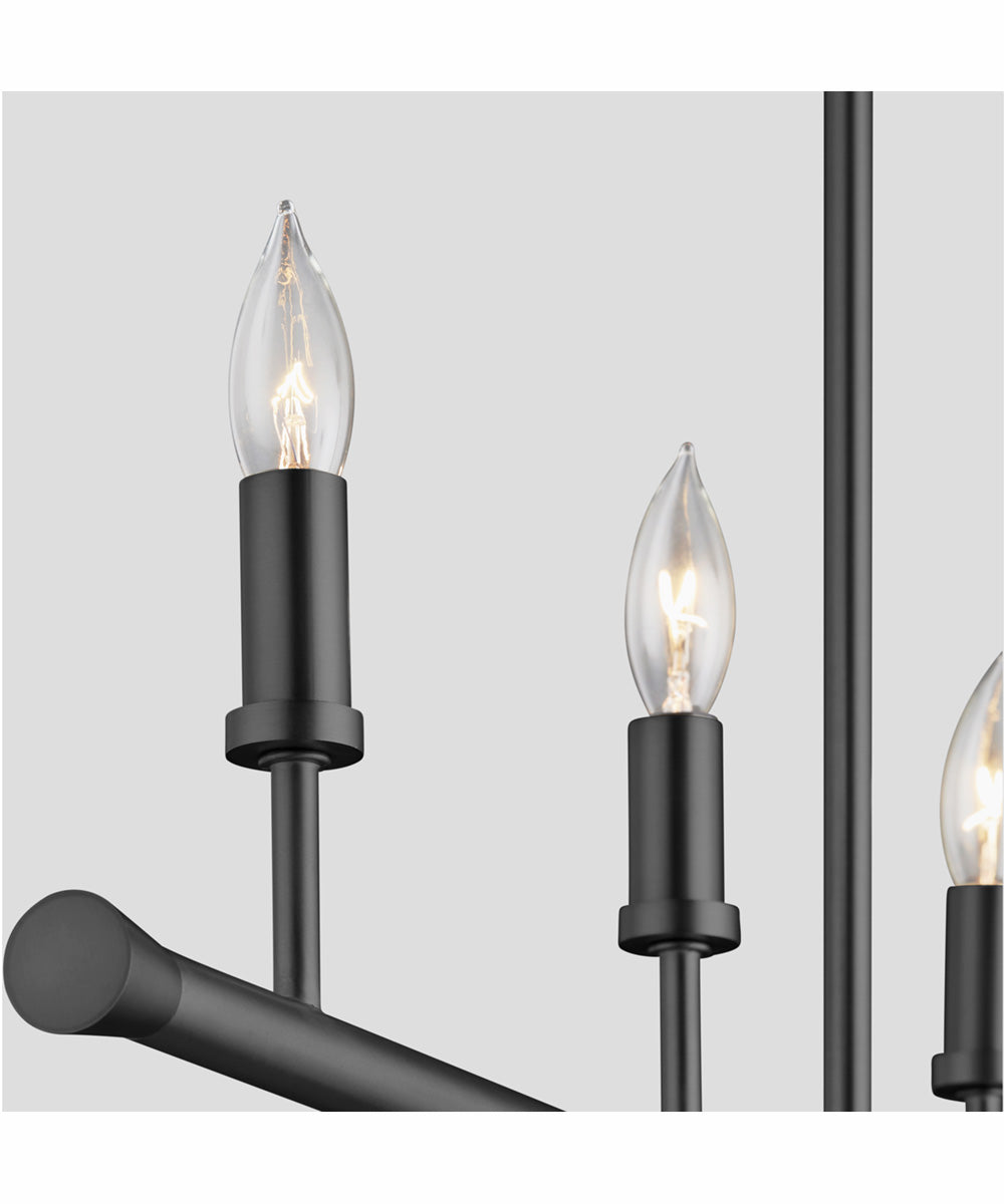 Harmony 5-light Chandelier Matte Black