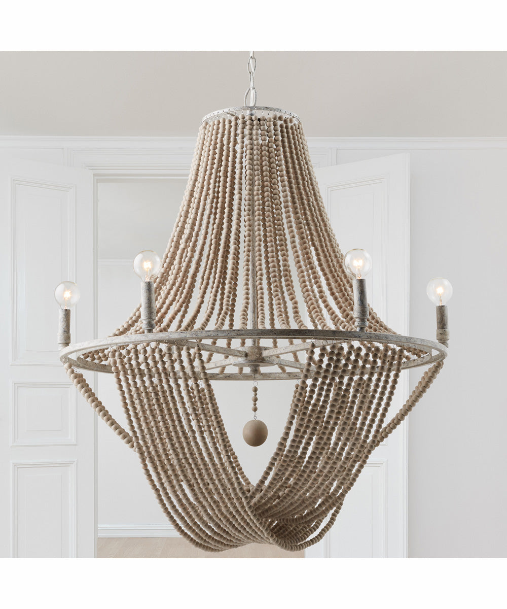 Kayla 6-Light Chandelier Mystic Sand